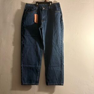 NWT SHEIN SXY High Rise Straight Leg Jeans Size XL (US 12) Medium Wash